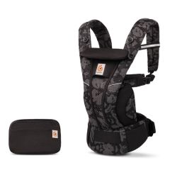 Ergobaby Omni Breeze Baby Carrier – SoftFlex Mesh: Onyx Blooms